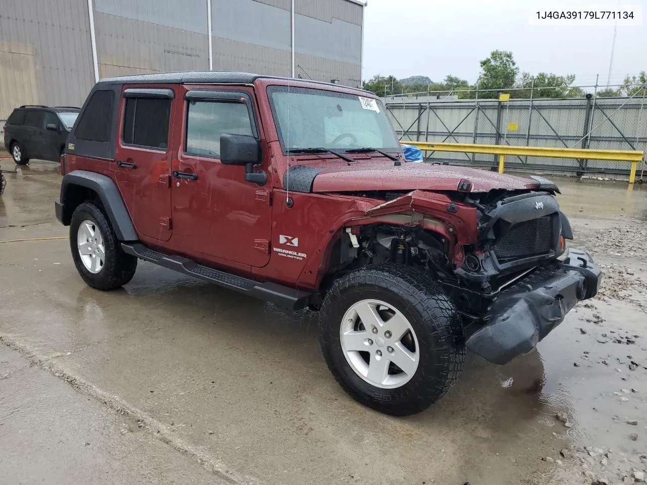 2009 Jeep Wrangler Unlimited X VIN: 1J4GA39179L771134 Lot: 72401254