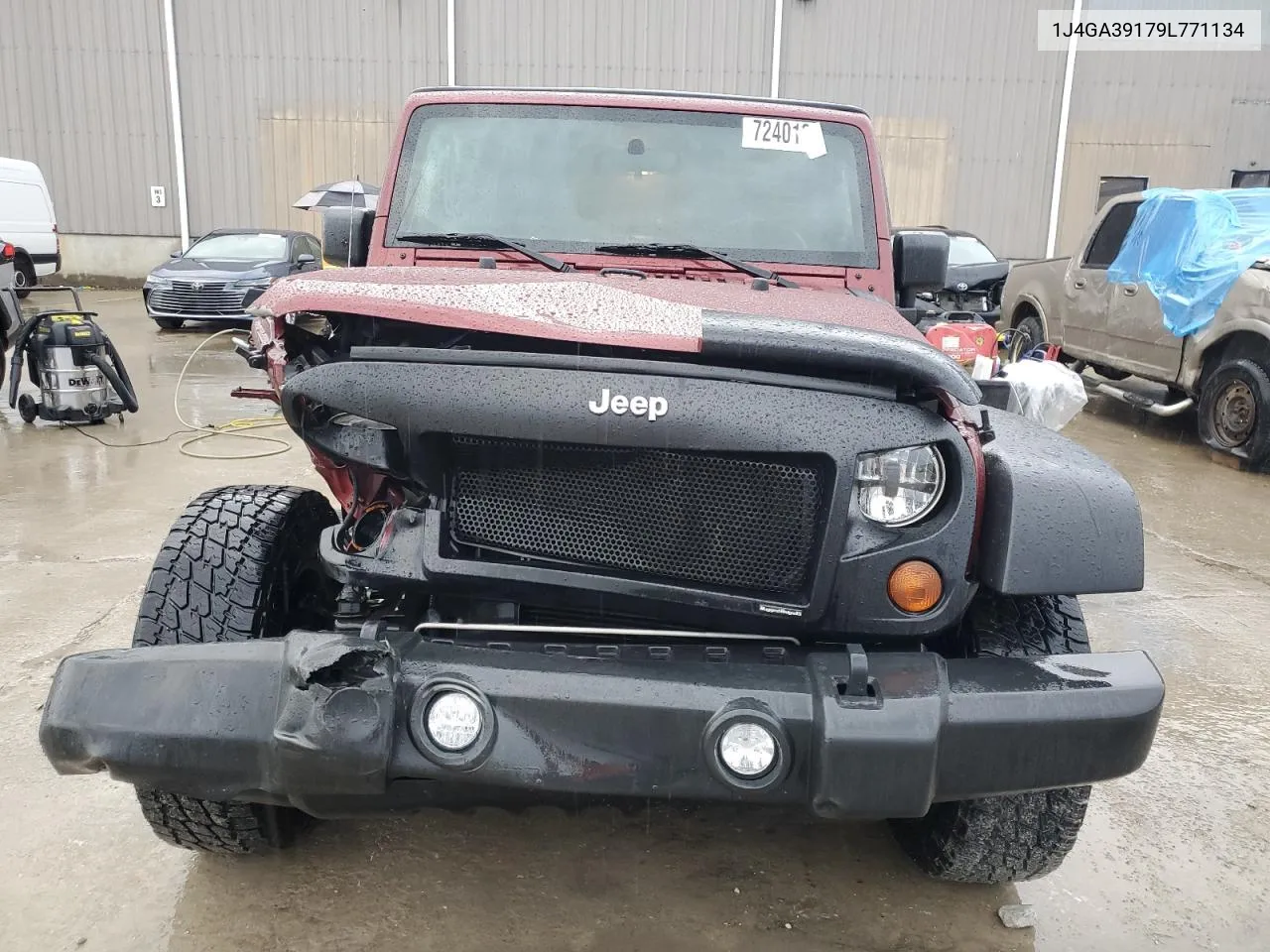 1J4GA39179L771134 2009 Jeep Wrangler Unlimited X