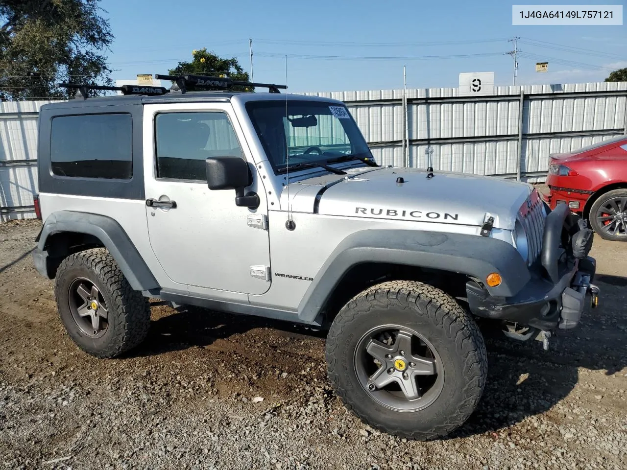 2009 Jeep Wrangler Rubicon VIN: 1J4GA64149L757121 Lot: 74258934