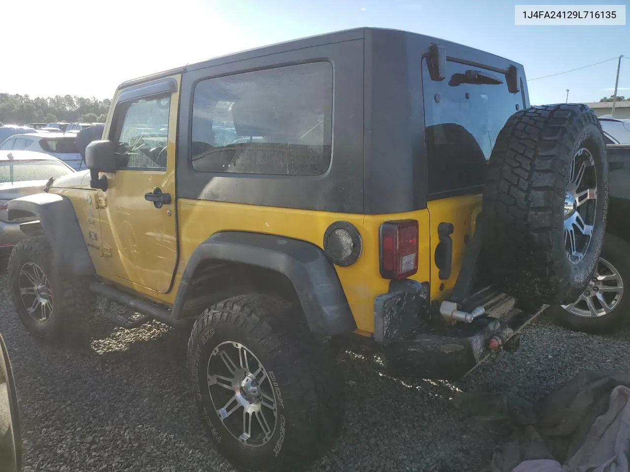 2009 Jeep Wrangler X VIN: 1J4FA24129L716135 Lot: 74359094