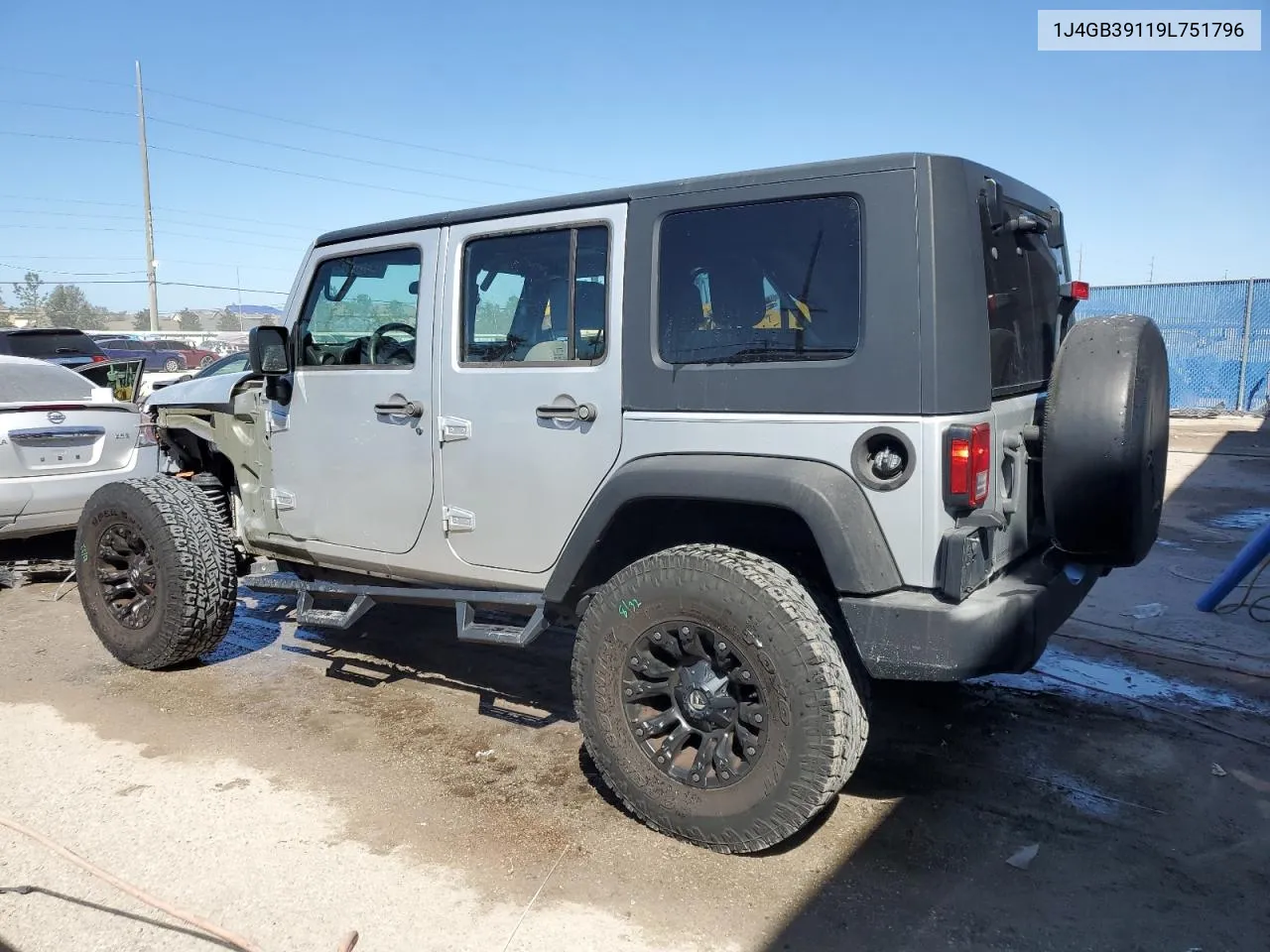 2009 Jeep Wrangler Unlimited X VIN: 1J4GB39119L751796 Lot: 74575104