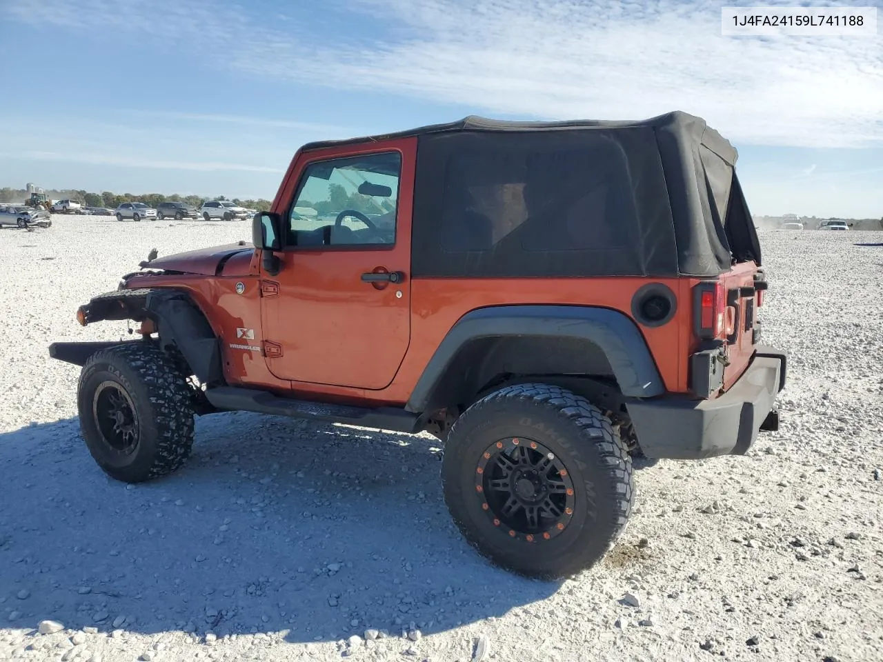 2009 Jeep Wrangler X VIN: 1J4FA24159L741188 Lot: 74589914