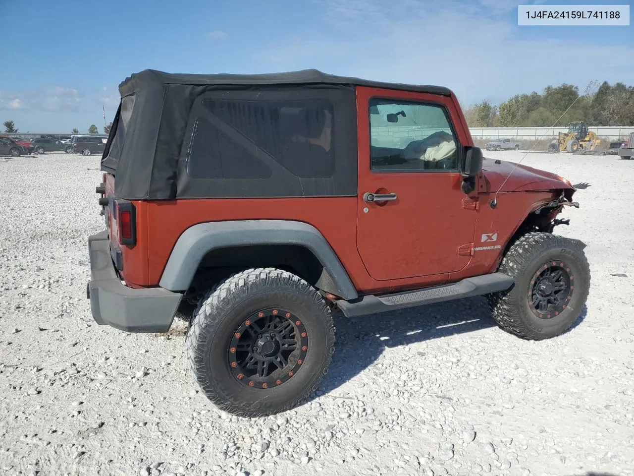 2009 Jeep Wrangler X VIN: 1J4FA24159L741188 Lot: 74589914