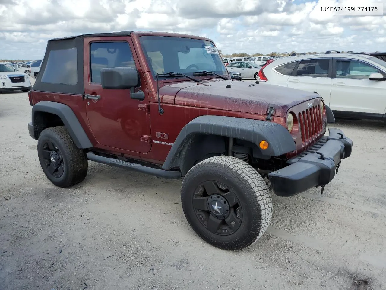 2009 Jeep Wrangler X VIN: 1J4FA24199L774176 Lot: 75065884