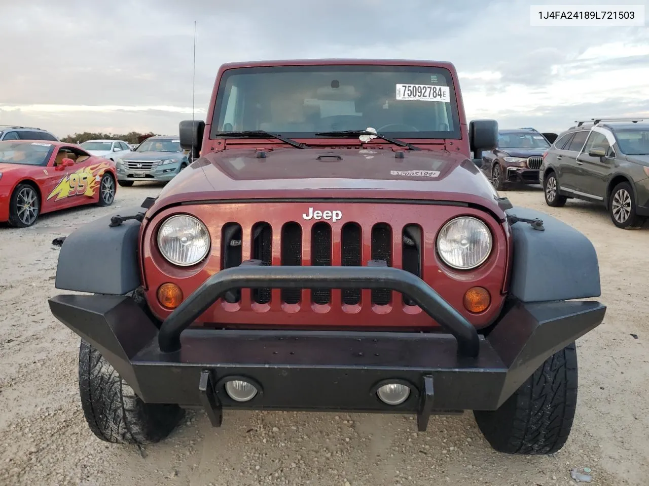 2009 Jeep Wrangler X VIN: 1J4FA24189L721503 Lot: 75092784