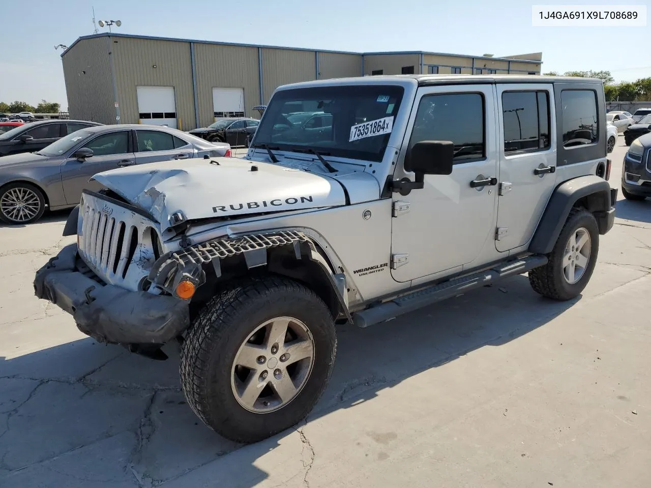 2009 Jeep Wrangler Unlimited Rubicon VIN: 1J4GA691X9L708689 Lot: 75351864