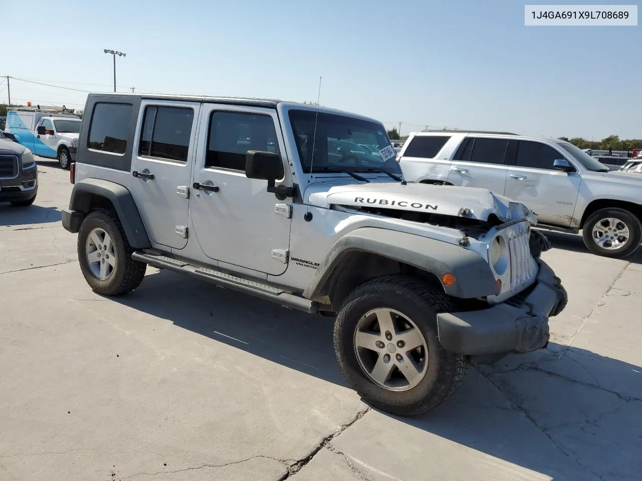 2009 Jeep Wrangler Unlimited Rubicon VIN: 1J4GA691X9L708689 Lot: 75351864