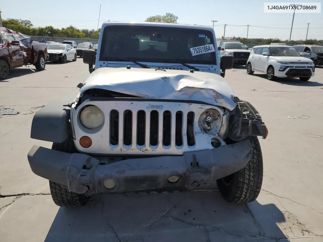 2009 Jeep Wrangler Unlimited Rubicon VIN: 1J4GA691X9L708689 Lot: 75351864