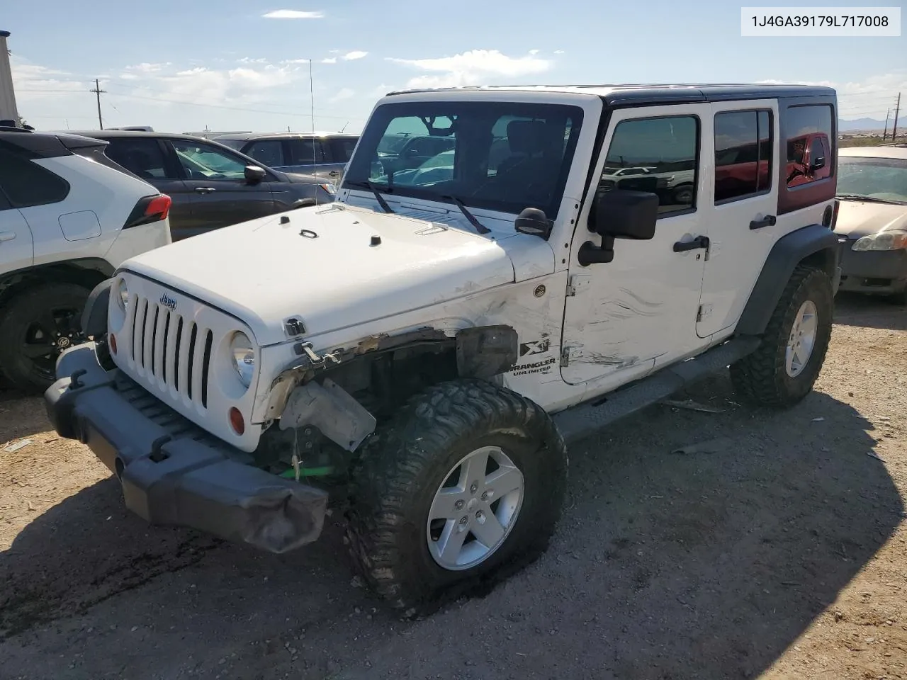 2009 Jeep Wrangler Unlimited X VIN: 1J4GA39179L717008 Lot: 75563324