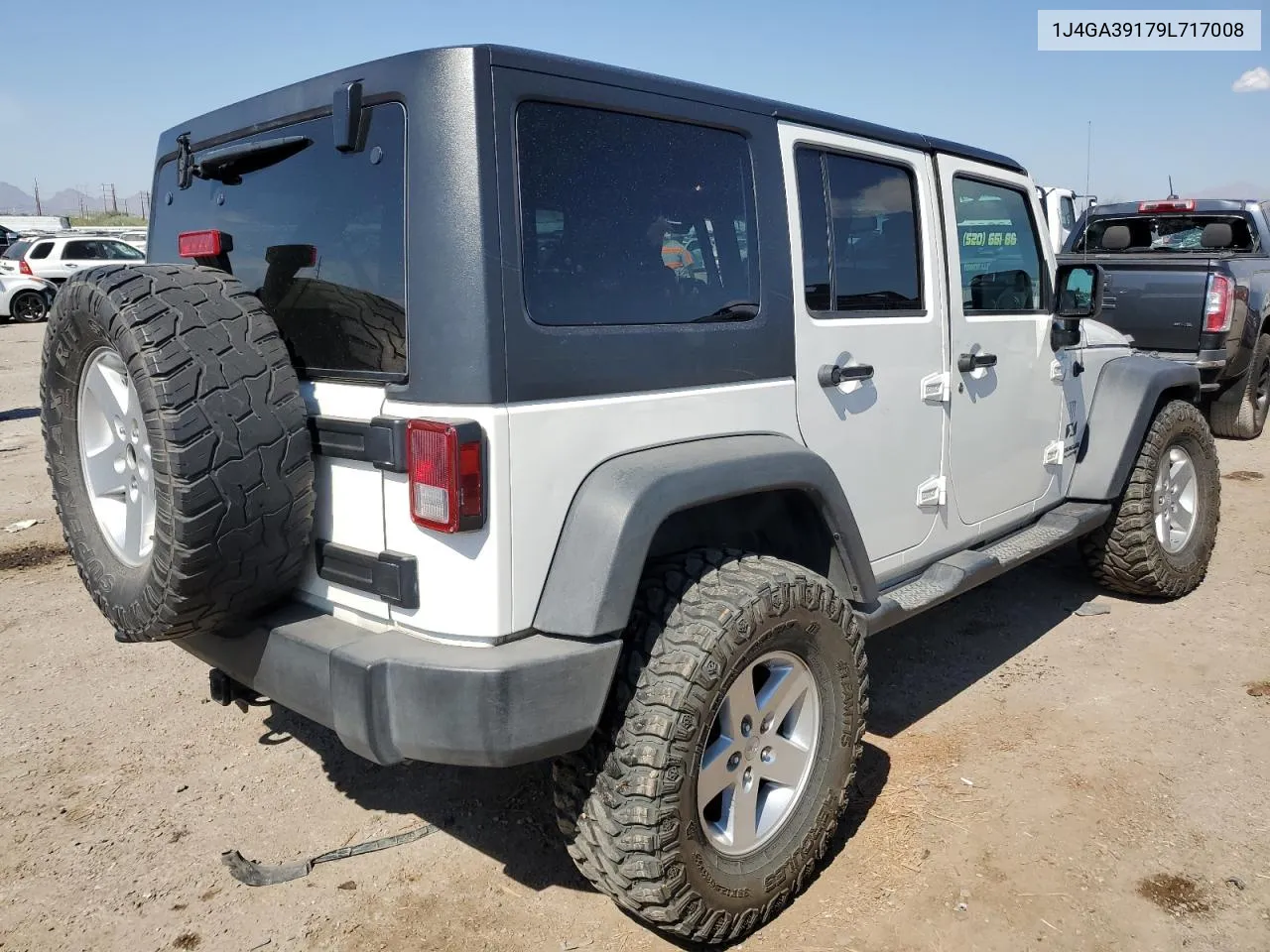 2009 Jeep Wrangler Unlimited X VIN: 1J4GA39179L717008 Lot: 75563324