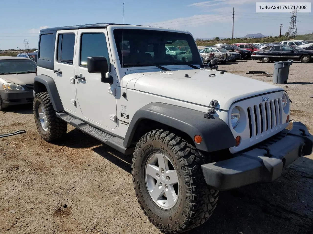 2009 Jeep Wrangler Unlimited X VIN: 1J4GA39179L717008 Lot: 75563324