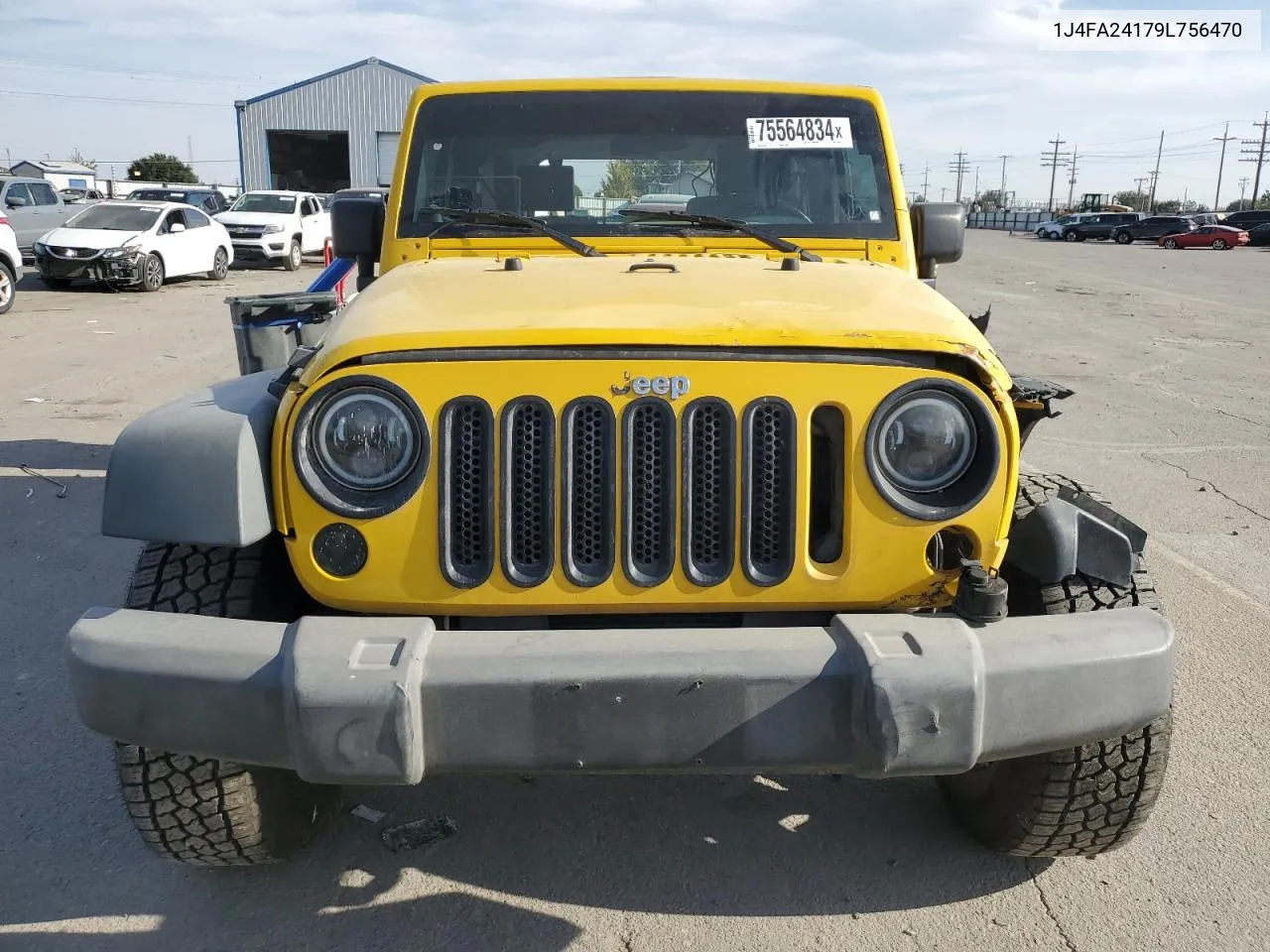 2009 Jeep Wrangler X VIN: 1J4FA24179L756470 Lot: 75564834