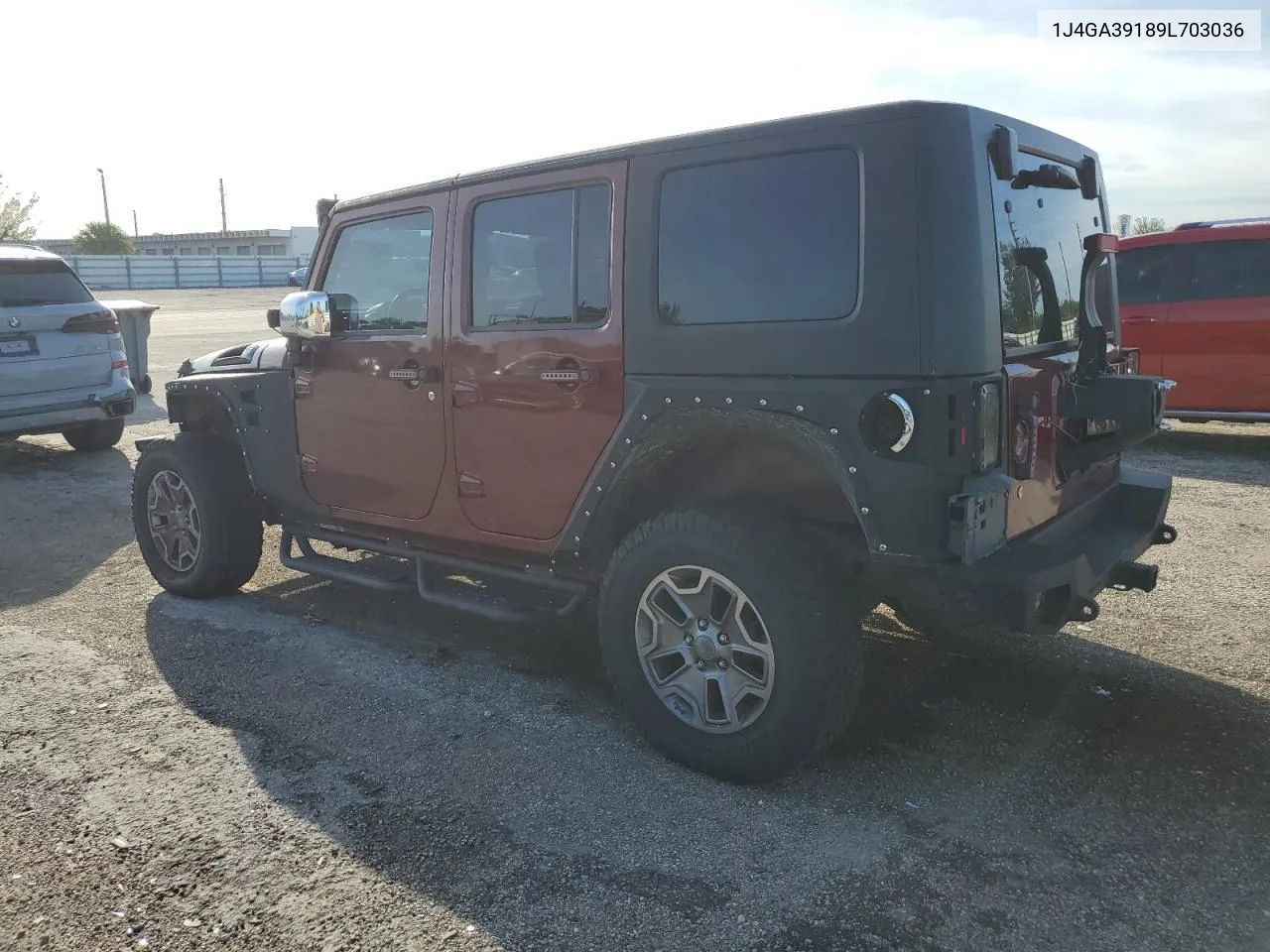 2009 Jeep Wrangler Unlimited X VIN: 1J4GA39189L703036 Lot: 75697774