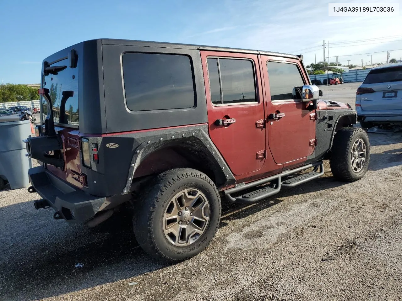 2009 Jeep Wrangler Unlimited X VIN: 1J4GA39189L703036 Lot: 75697774