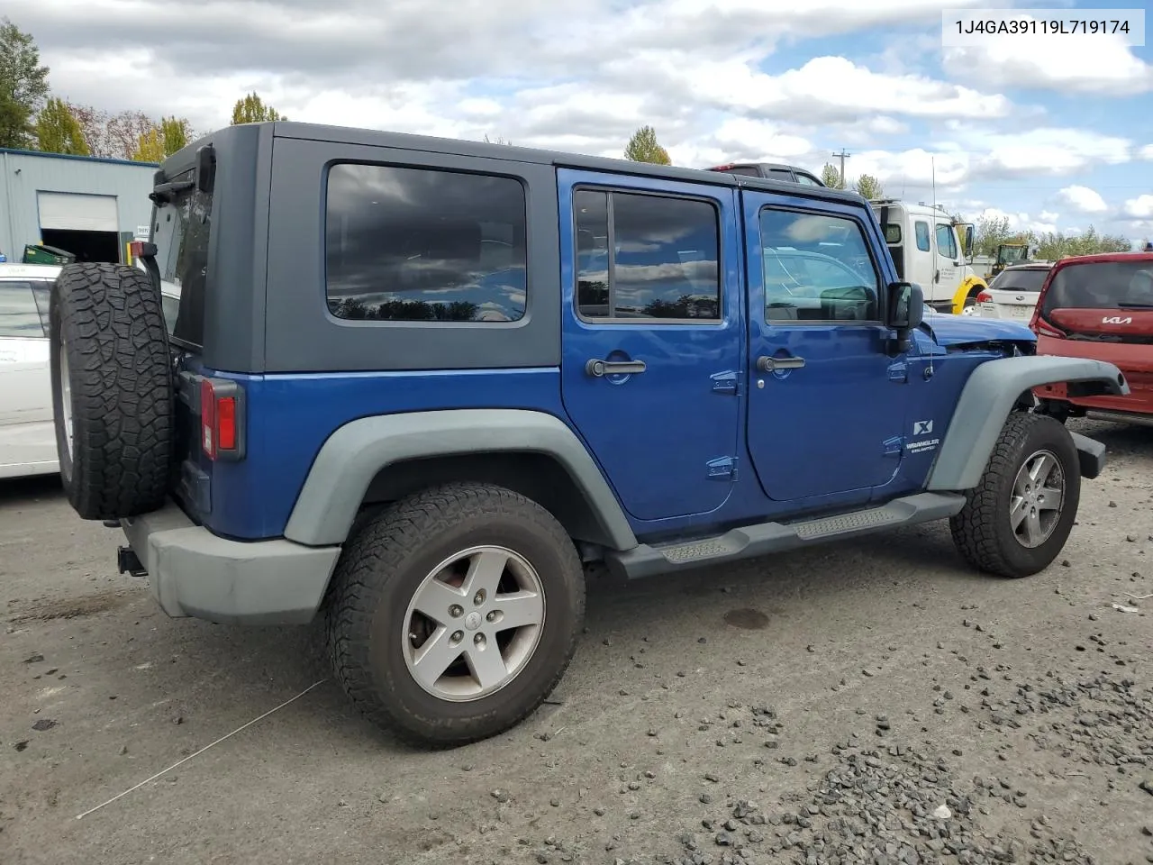 2009 Jeep Wrangler Unlimited X VIN: 1J4GA39119L719174 Lot: 76106504