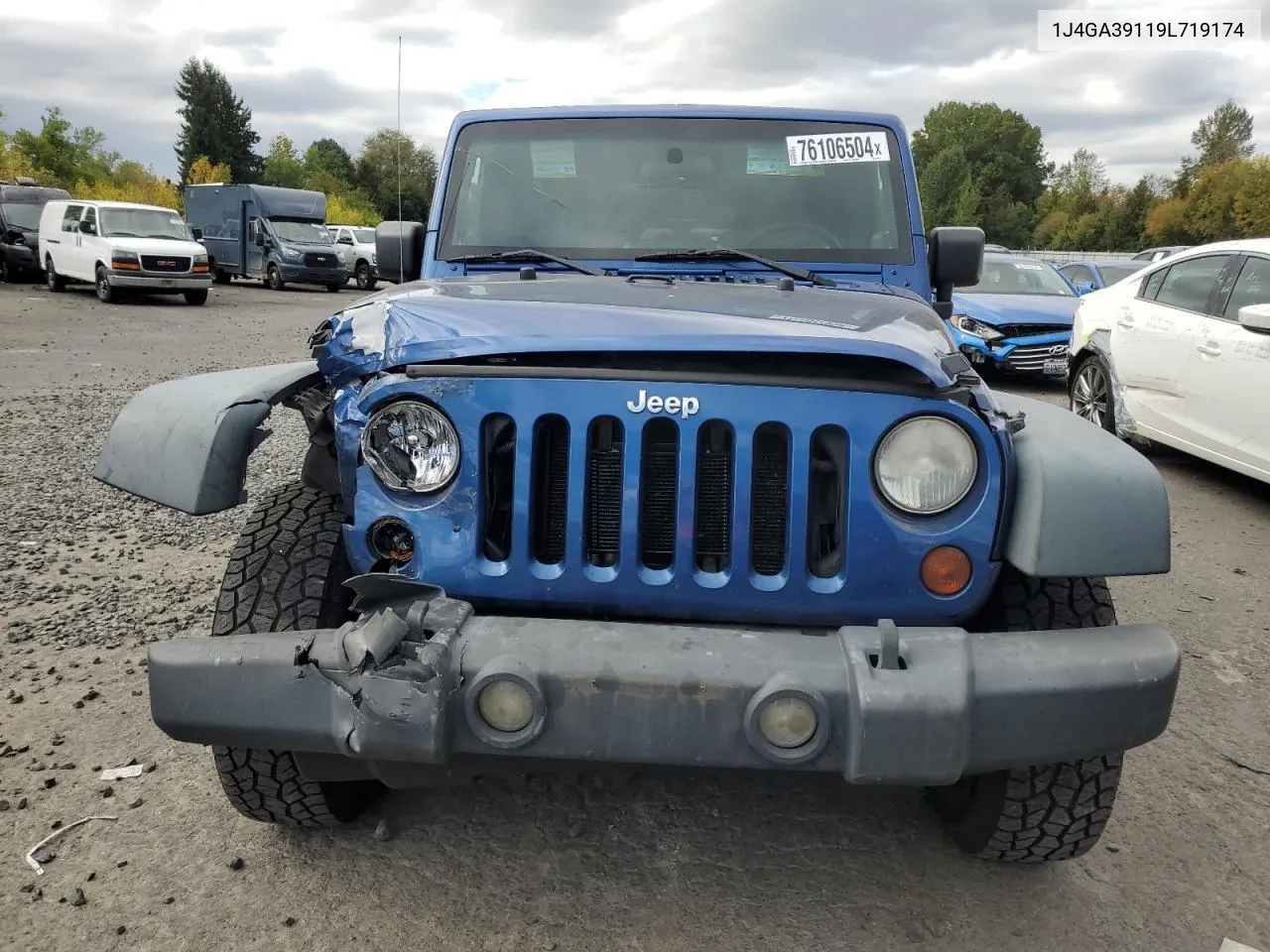 2009 Jeep Wrangler Unlimited X VIN: 1J4GA39119L719174 Lot: 76106504