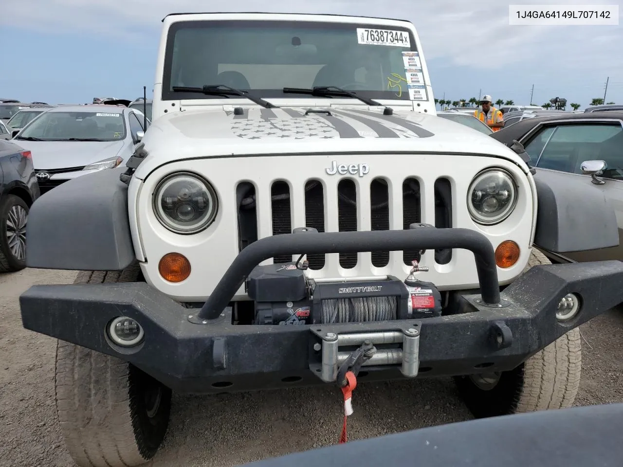 2009 Jeep Wrangler Rubicon VIN: 1J4GA64149L707142 Lot: 76387344