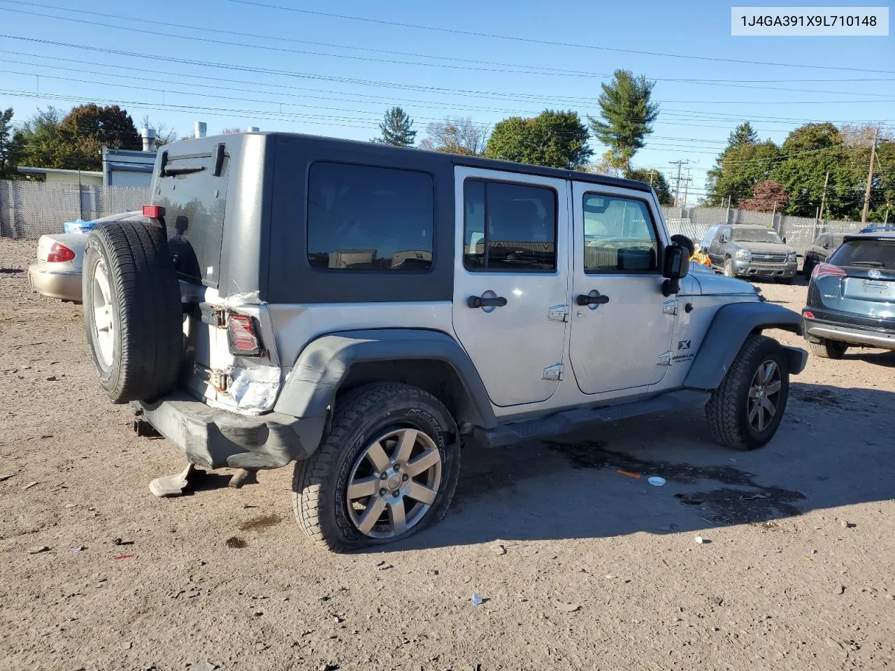 2009 Jeep Wrangler Unlimited X VIN: 1J4GA391X9L710148 Lot: 76690954