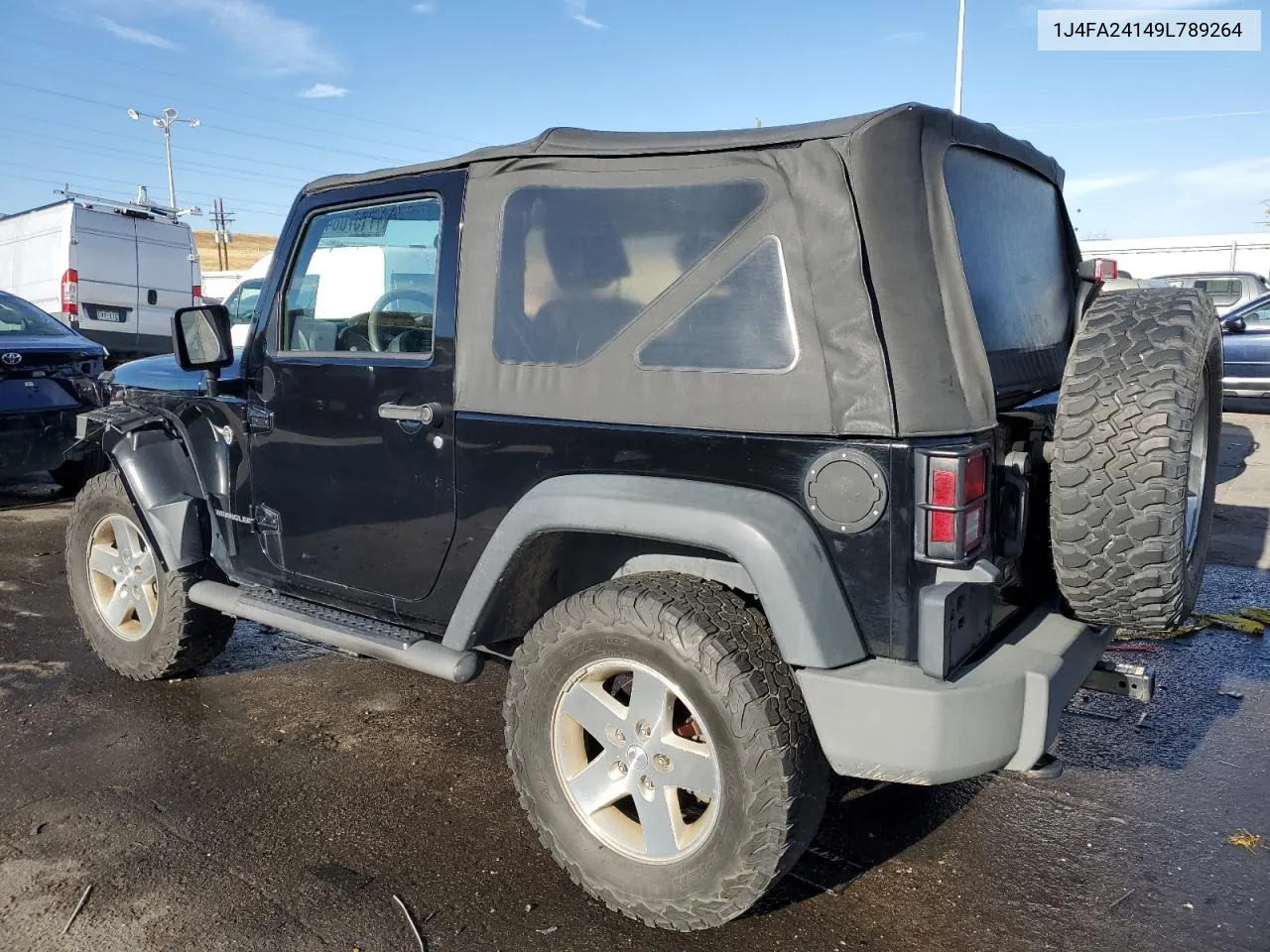 2009 Jeep Wrangler X VIN: 1J4FA24149L789264 Lot: 77157084