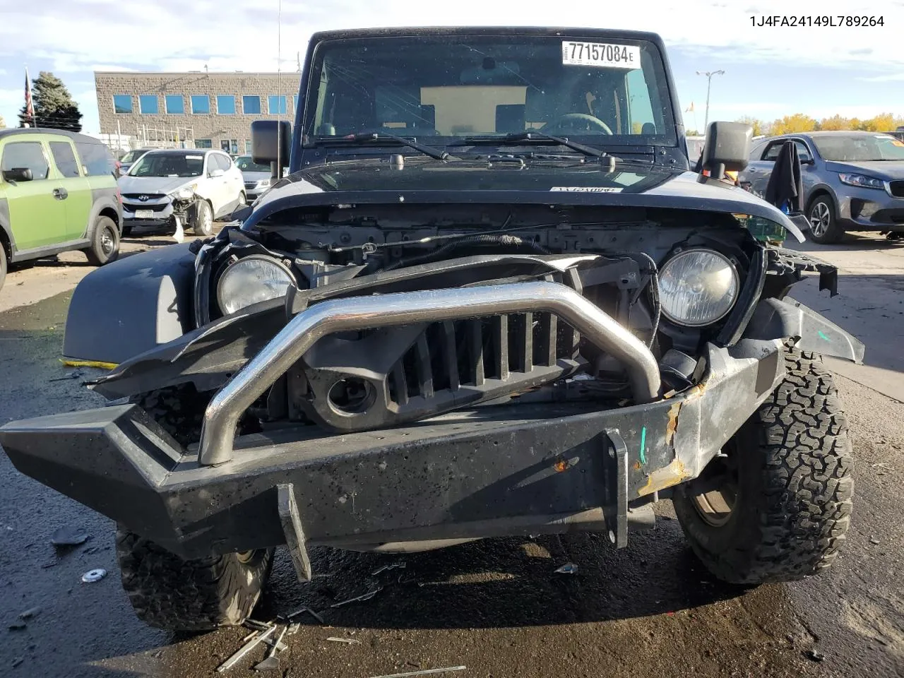 2009 Jeep Wrangler X VIN: 1J4FA24149L789264 Lot: 77157084