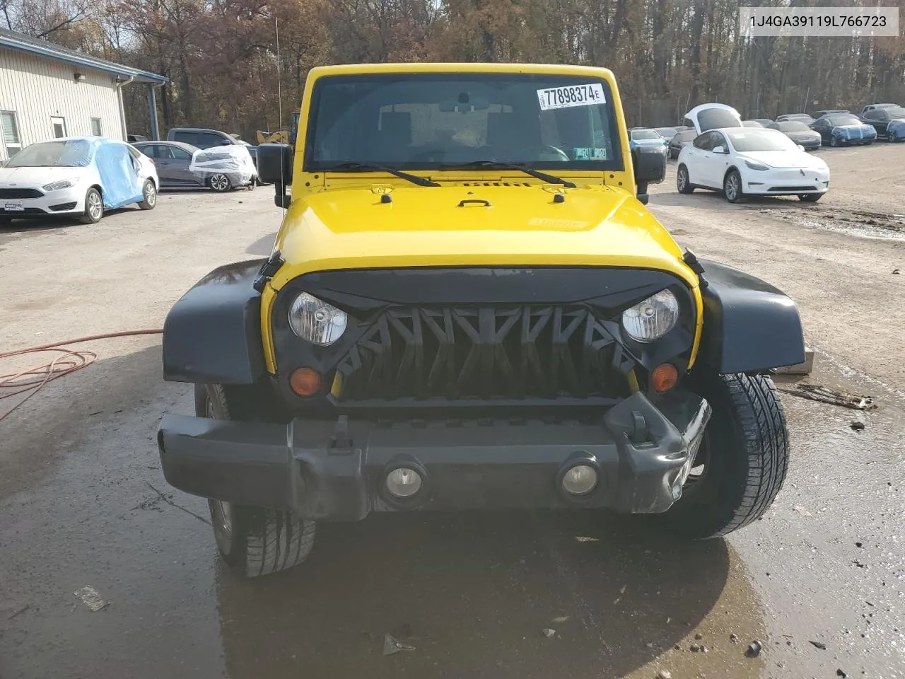 2009 Jeep Wrangler Unlimited X VIN: 1J4GA39119L766723 Lot: 77898374