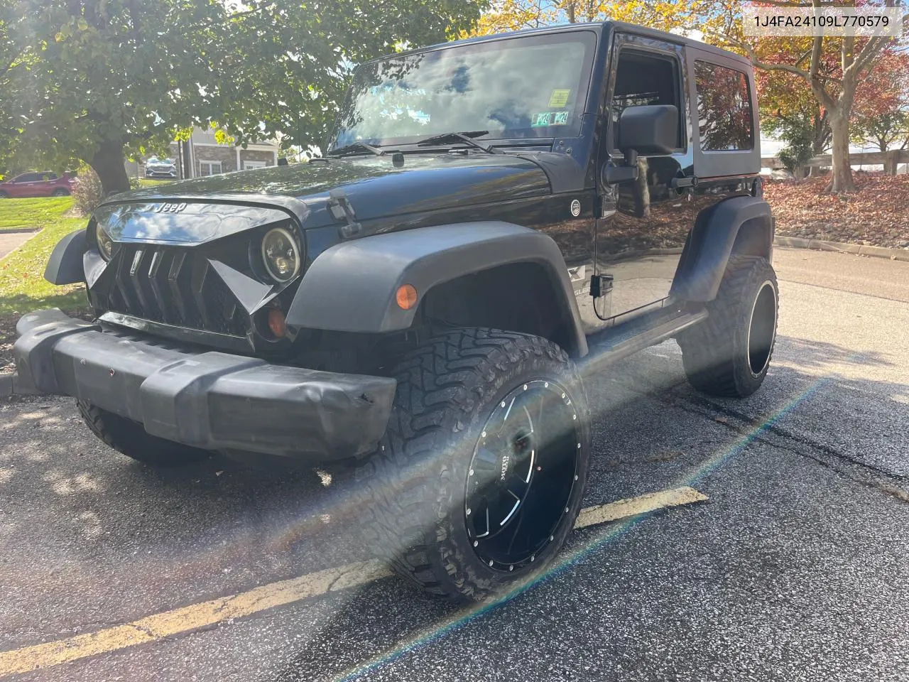 2009 Jeep Wrangler X VIN: 1J4FA24109L770579 Lot: 78362744