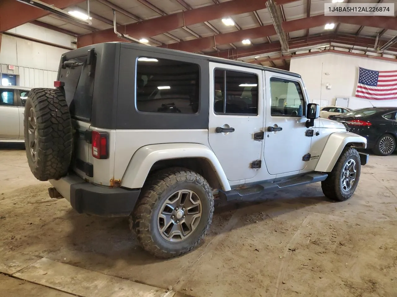 2010 Jeep Wrangler Unlimited Sahara VIN: 1J4BA5H12AL226874 Lot: 54335554