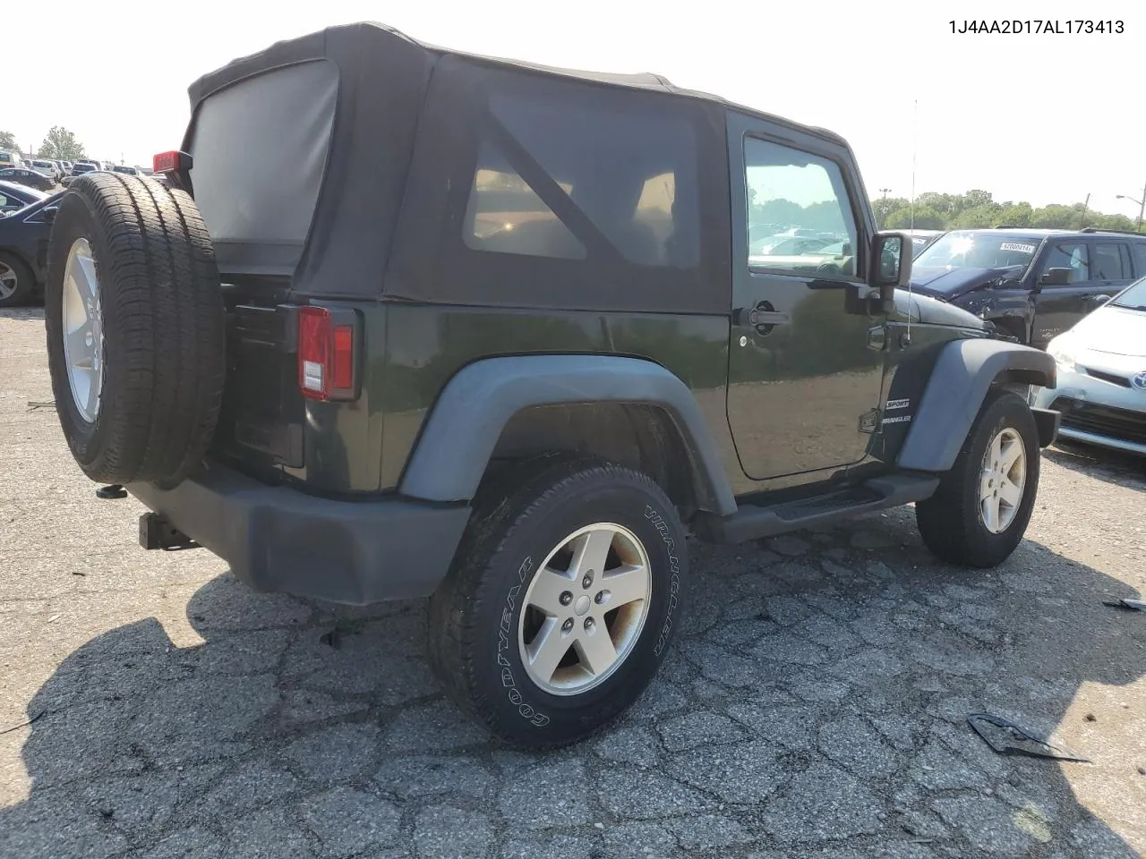 2010 Jeep Wrangler Sport VIN: 1J4AA2D17AL173413 Lot: 60315994