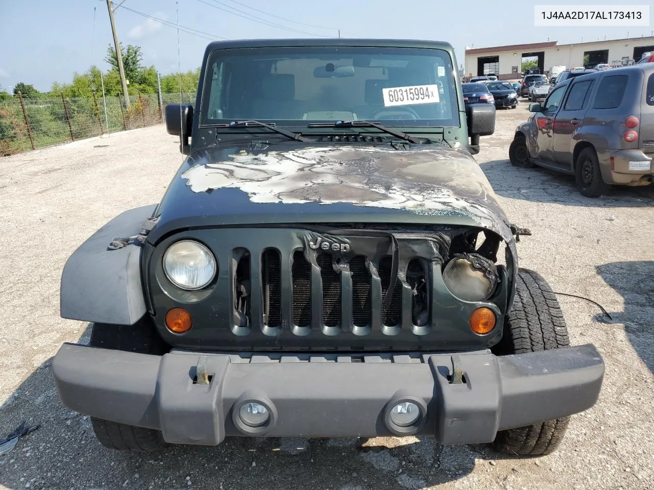 2010 Jeep Wrangler Sport VIN: 1J4AA2D17AL173413 Lot: 60315994