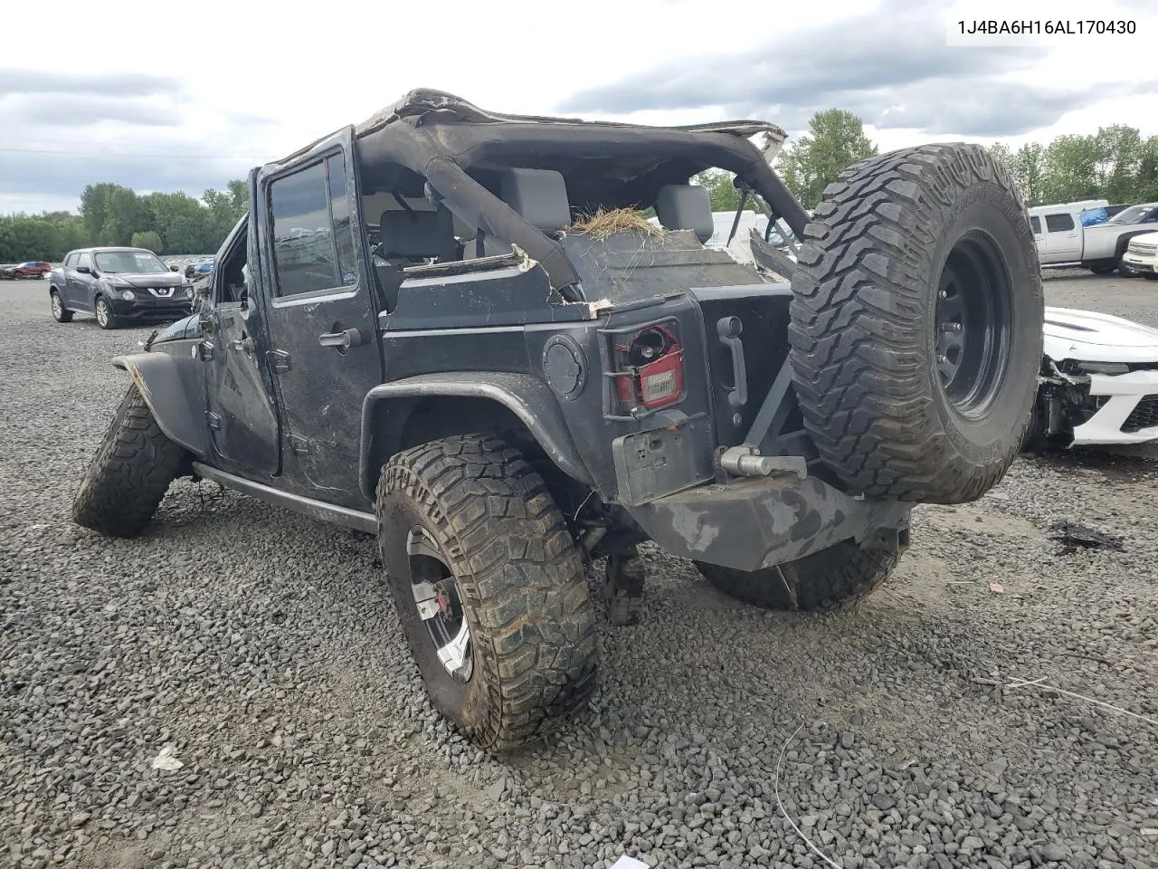 2010 Jeep Wrangler Unlimited Rubicon VIN: 1J4BA6H16AL170430 Lot: 60973214