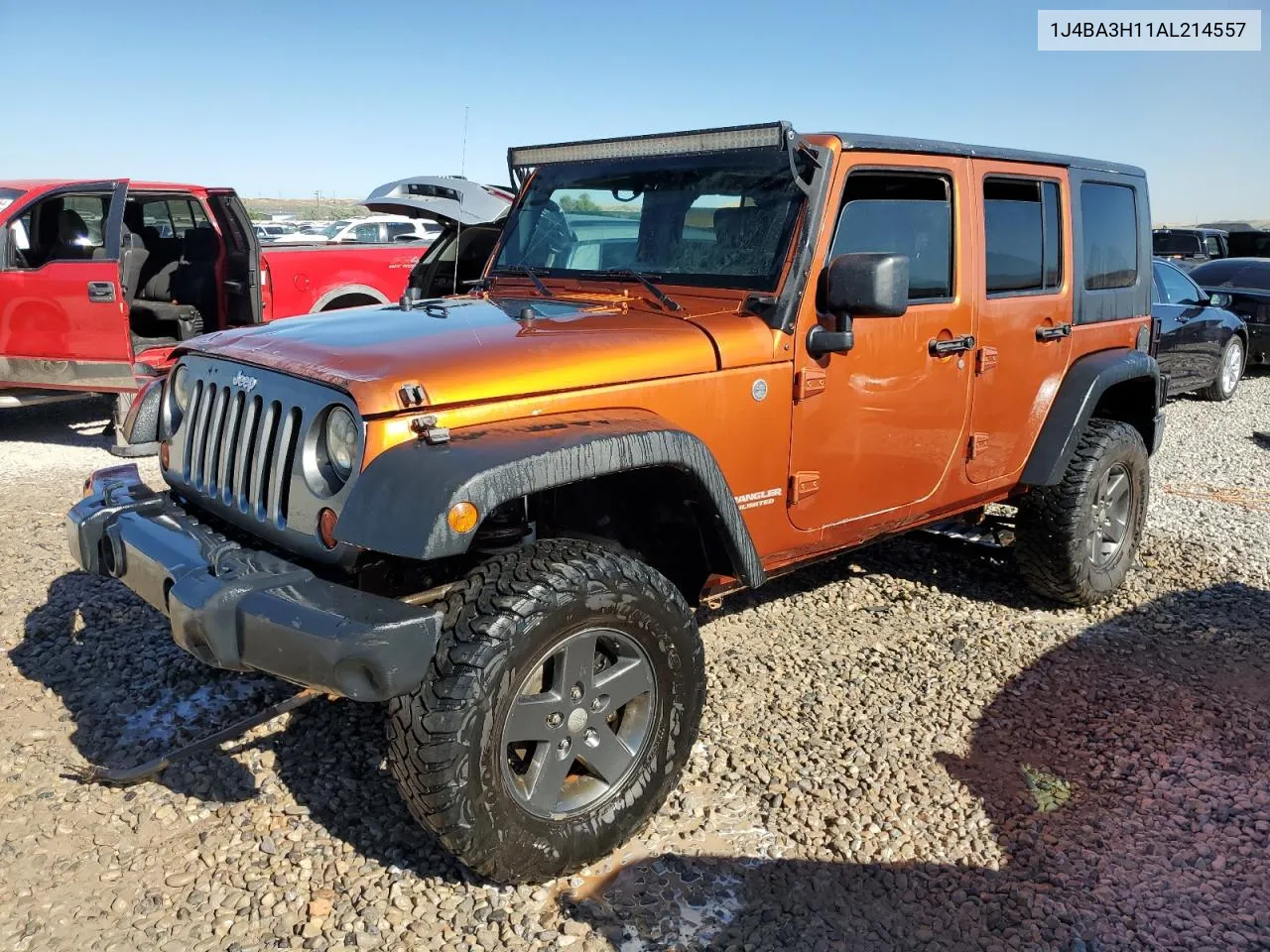 1J4BA3H11AL214557 2010 Jeep Wrangler Unlimited Sport