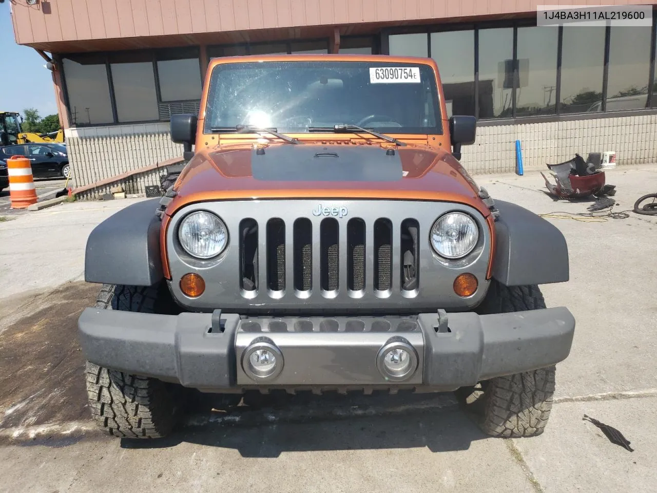 2010 Jeep Wrangler Unlimited Sport VIN: 1J4BA3H11AL219600 Lot: 63090754