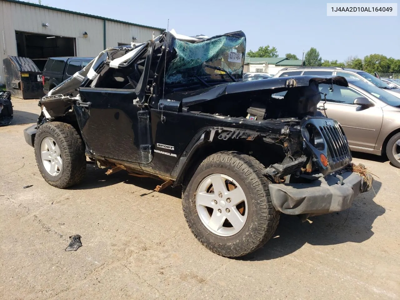 1J4AA2D10AL164049 2010 Jeep Wrangler Sport