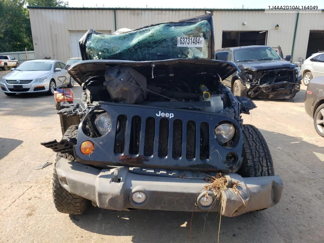 2010 Jeep Wrangler Sport VIN: 1J4AA2D10AL164049 Lot: 63731484