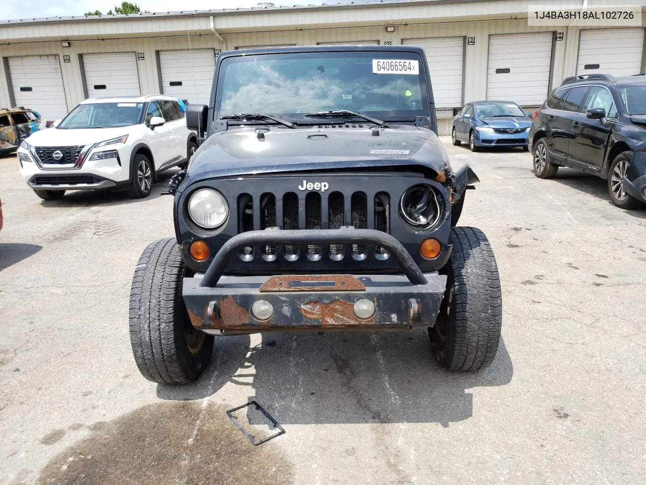 1J4BA3H18AL102726 2010 Jeep Wrangler Unlimited Sport