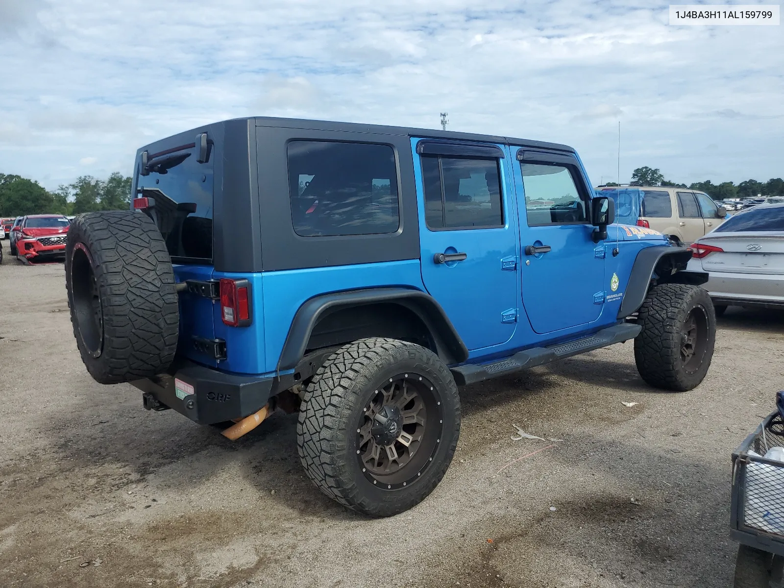 2010 Jeep Wrangler Unlimited Sport VIN: 1J4BA3H11AL159799 Lot: 64227794