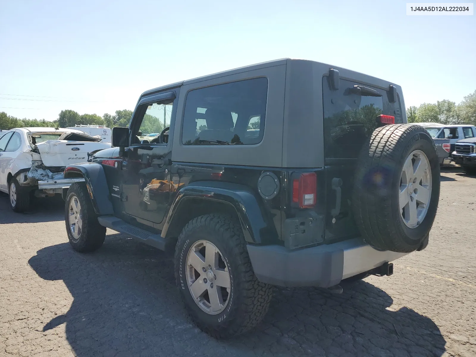 2010 Jeep Wrangler Sahara VIN: 1J4AA5D12AL222034 Lot: 64622844