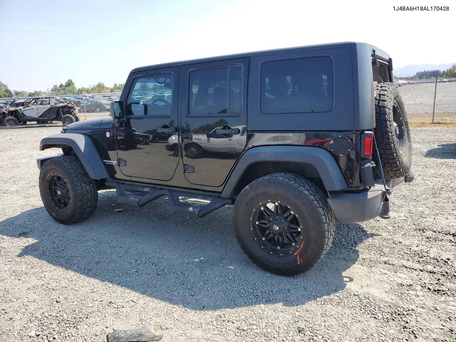 2010 Jeep Wrangler Unlimited Rubicon VIN: 1J4BA6H18AL170428 Lot: 66132824