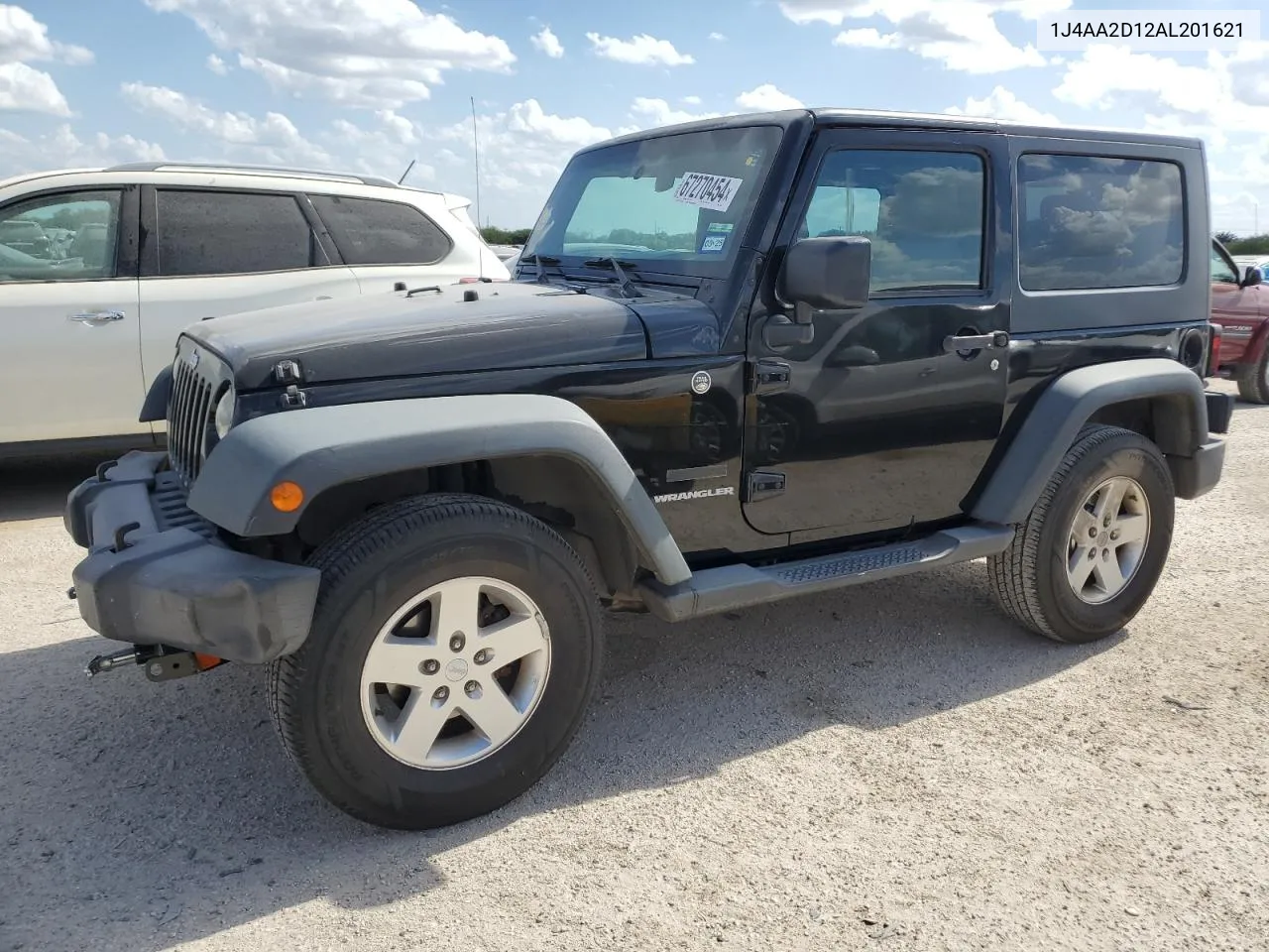 1J4AA2D12AL201621 2010 Jeep Wrangler Sport