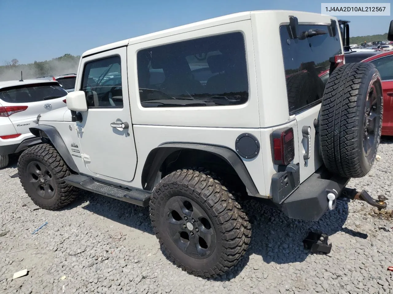 1J4AA2D10AL212567 2010 Jeep Wrangler Sport