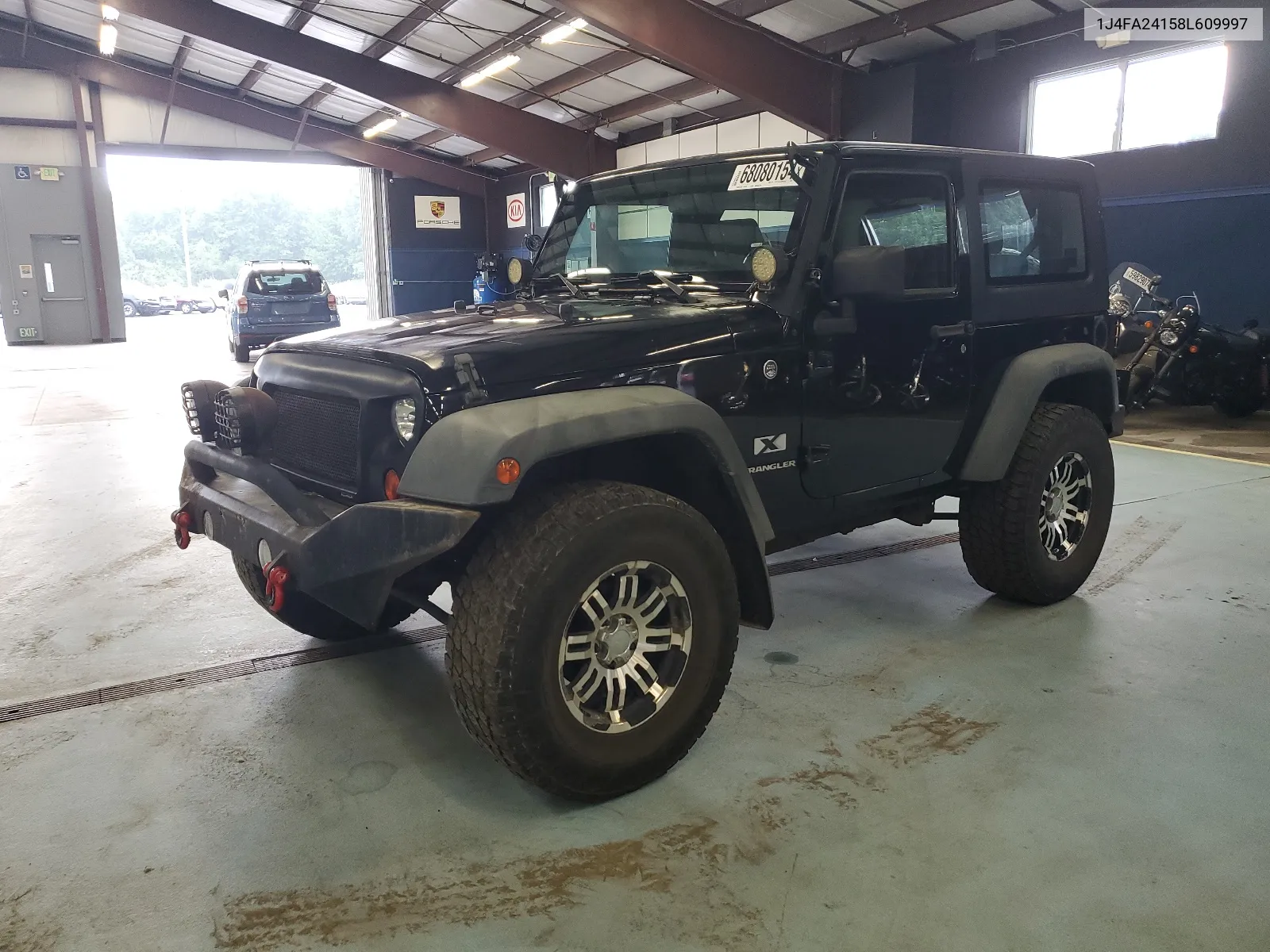 2008 Jeep Wrangler X VIN: 1J4FA24158L609997 Lot: 68080154