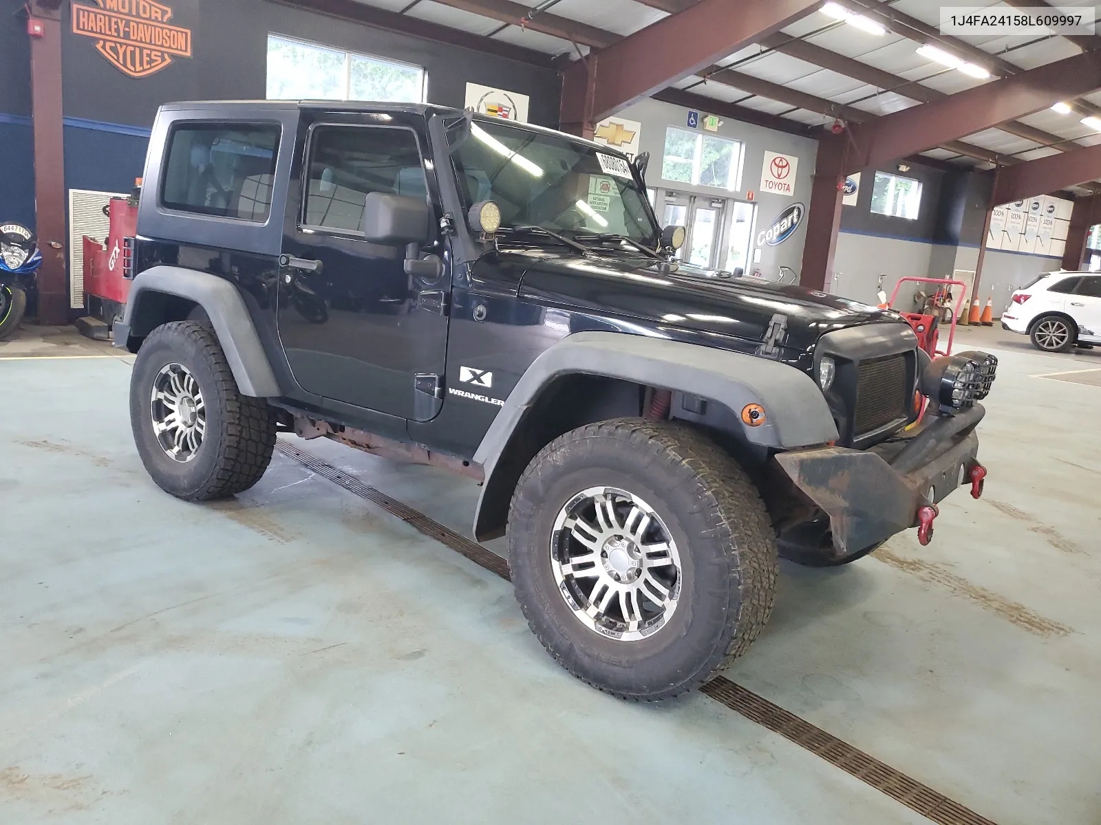 2008 Jeep Wrangler X VIN: 1J4FA24158L609997 Lot: 68080154