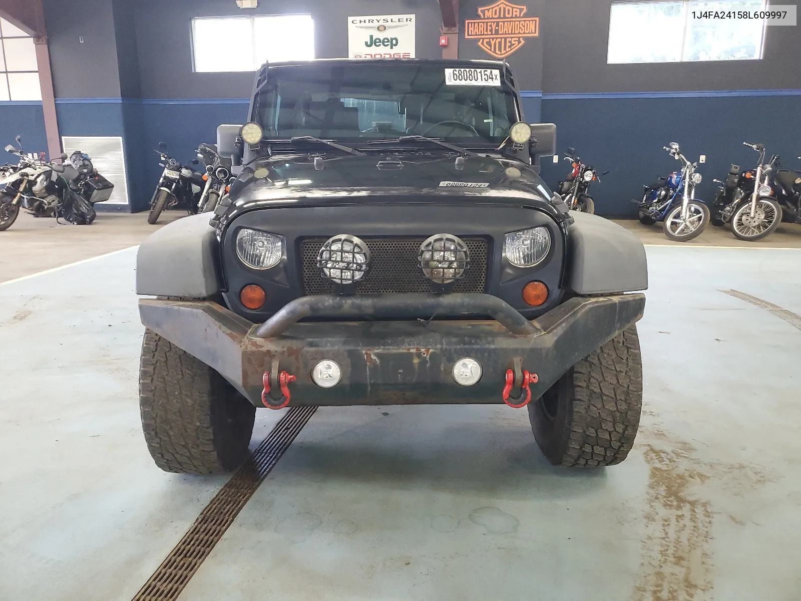 2008 Jeep Wrangler X VIN: 1J4FA24158L609997 Lot: 68080154