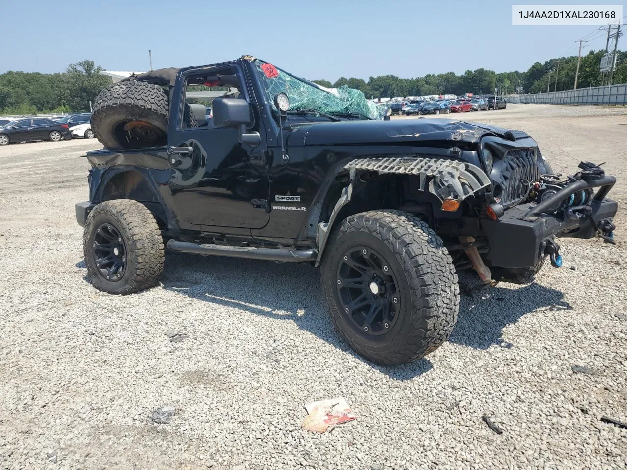 2010 Jeep Wrangler Sport VIN: 1J4AA2D1XAL230168 Lot: 68389124