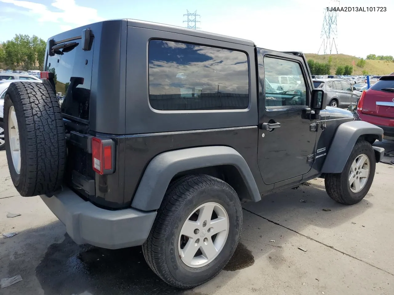 2010 Jeep Wrangler Sport VIN: 1J4AA2D13AL101723 Lot: 68481614