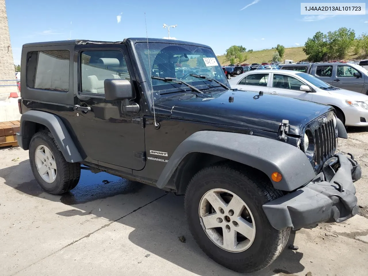 2010 Jeep Wrangler Sport VIN: 1J4AA2D13AL101723 Lot: 68481614