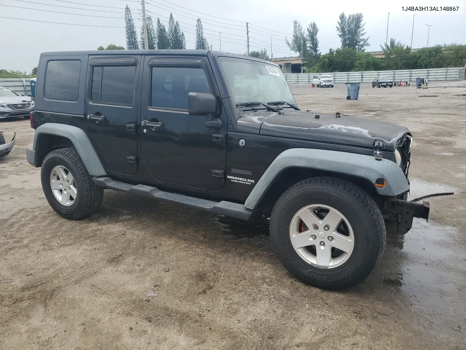 2010 Jeep Wrangler Unlimited Sport VIN: 1J4BA3H13AL148867 Lot: 68630384