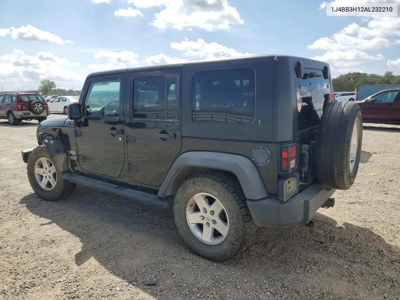 2010 Jeep Wrangler Unlimited Sport VIN: 1J4BB3H12AL232210 Lot: 68820384