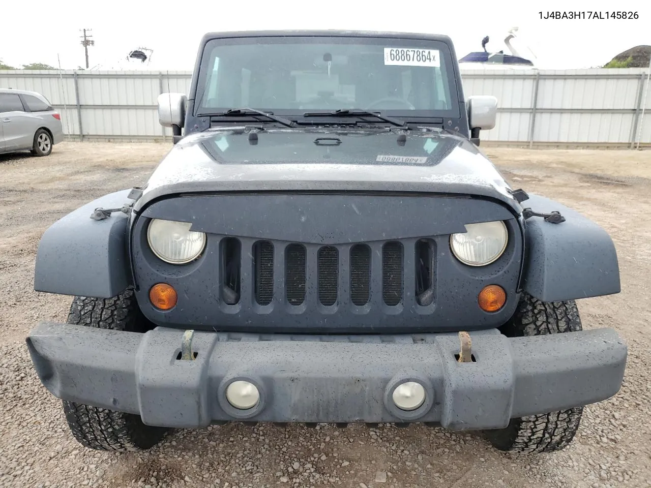 2010 Jeep Wrangler Unlimited Sport VIN: 1J4BA3H17AL145826 Lot: 68867864