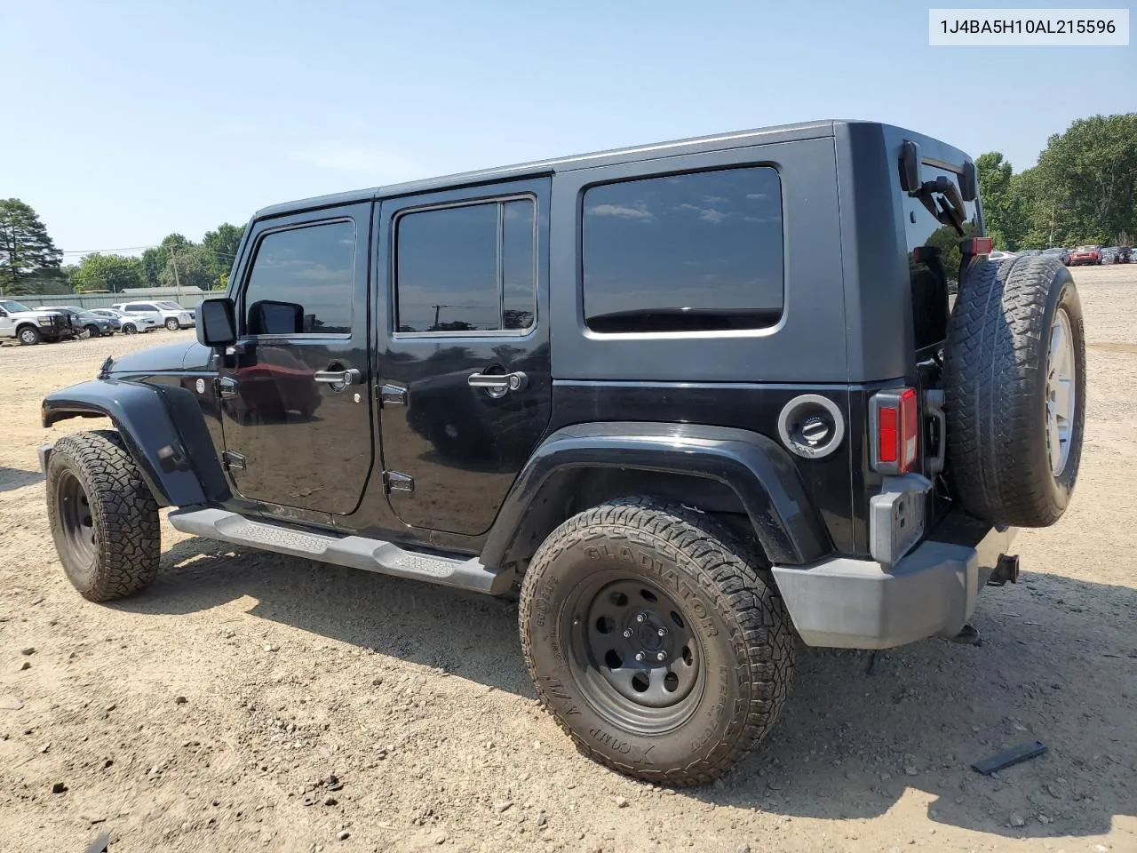 2010 Jeep Wrangler Unlimited Sahara VIN: 1J4BA5H10AL215596 Lot: 68998814